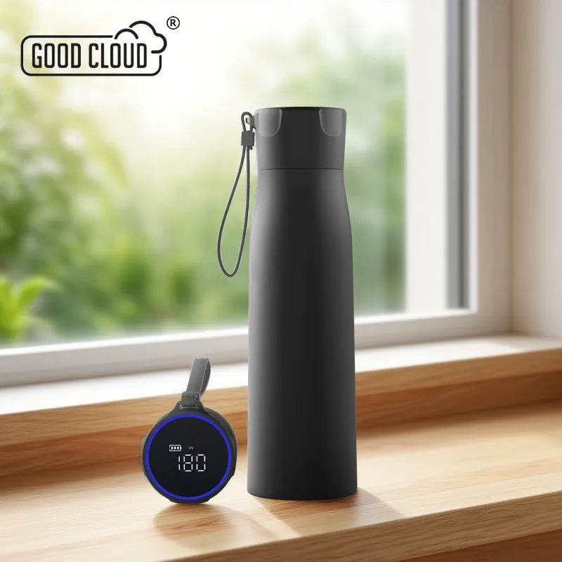 Smart Self-Cleaning Water Bottle